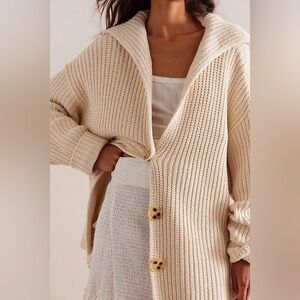 Free People Swim too Deep cardigan size M